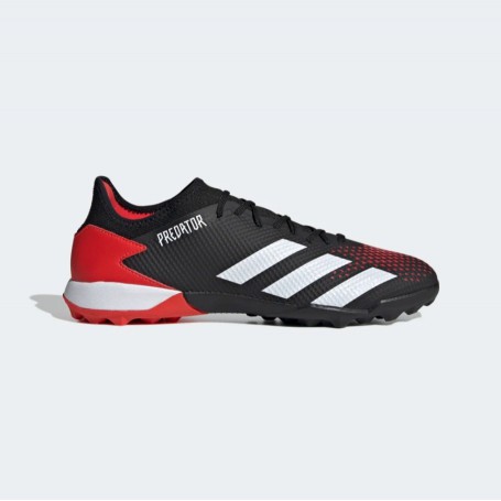 adidas predator black white red