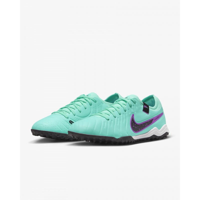 N7864 รองเท้า100 ปุ่ม รองเท้าหญ้าเทียม Nike Tiempo Legend 10 Pro -Hyper ...